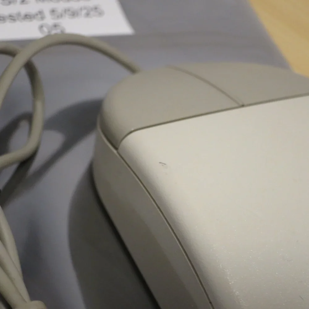 Original IBM Tank Mouse 96F9275 Wired 2 Button - Tested 05